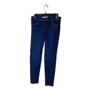 Zara Trafaluc Jeans Womens 6 Skinny Mid Rise Stretch Dark Wash Streetwear Denim